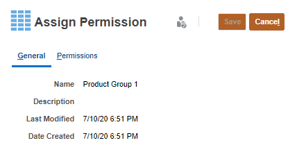 Assign Permission dialog box